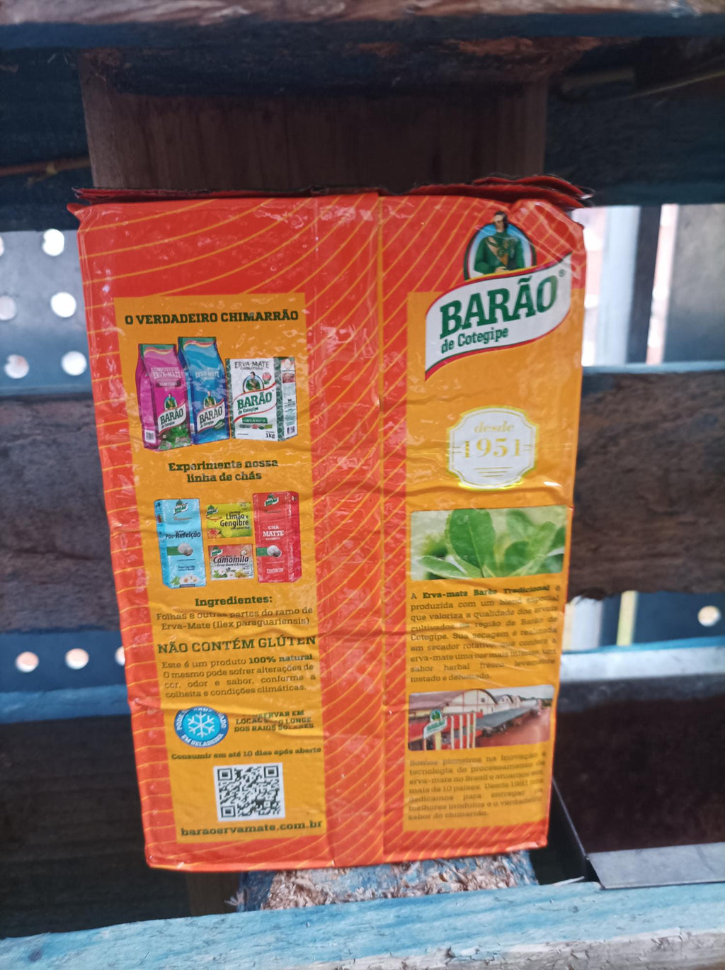 Brazilian Barao Erva Mate, 1 kg