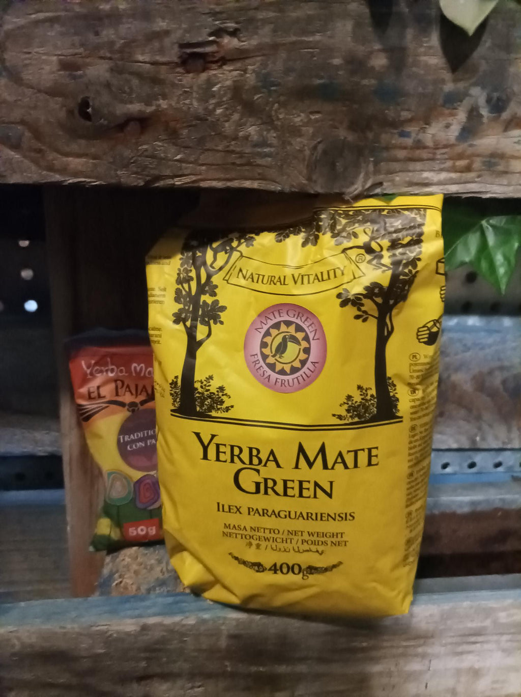 Brazilian Fruit Yerba Mate Green, Pack 400g + 50g