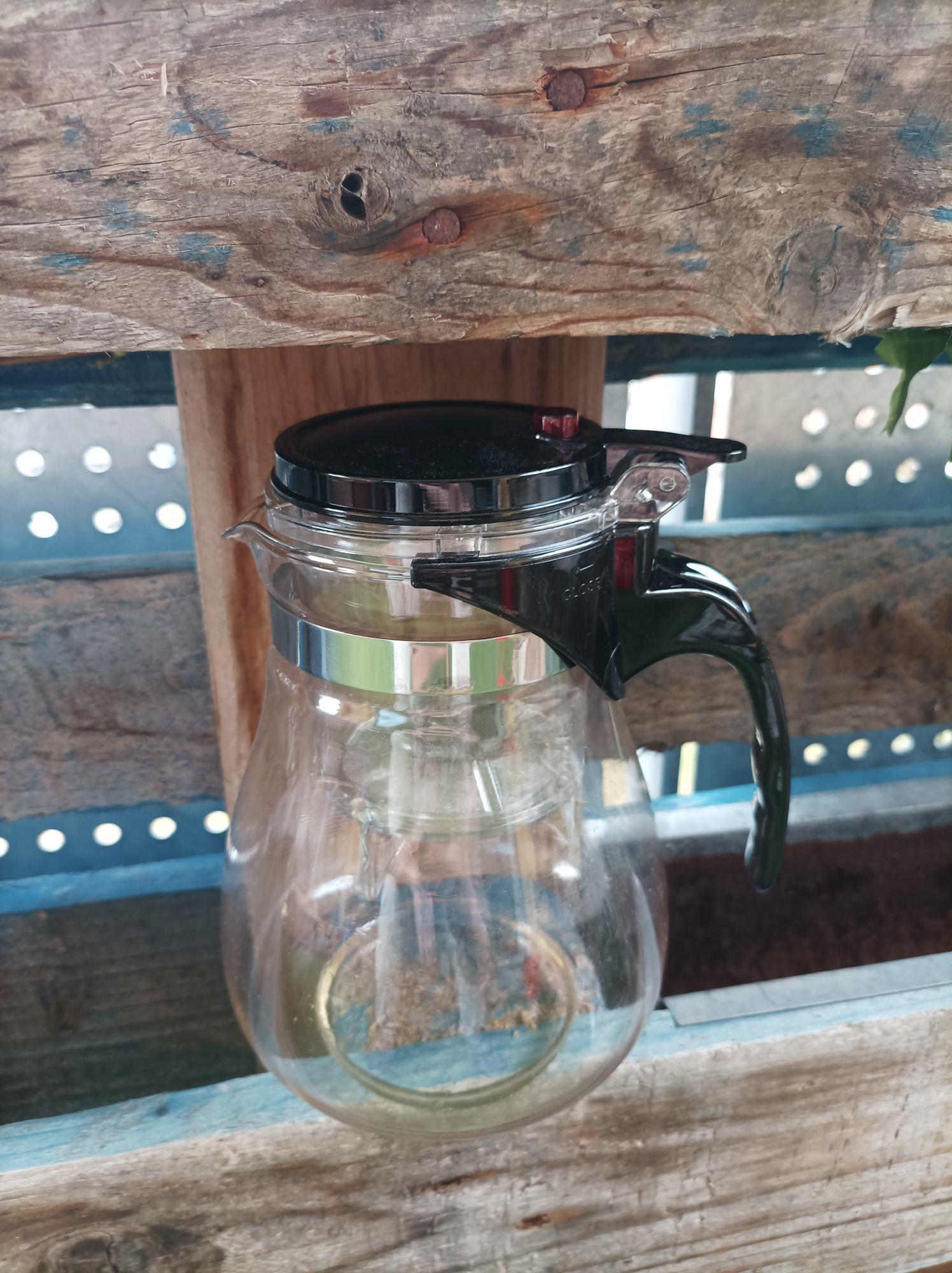 Glass Teapot, One-Click Separation Filter