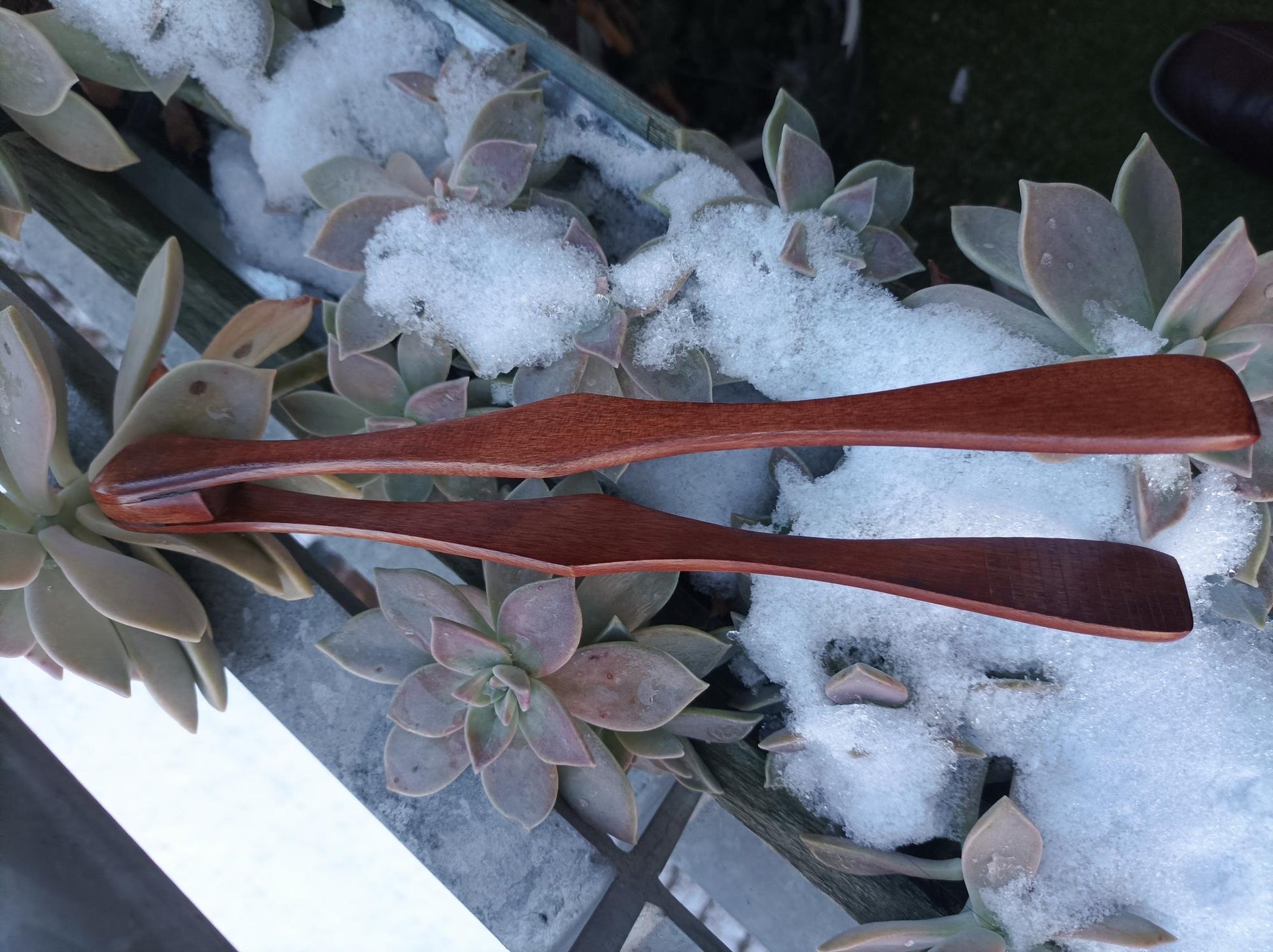 Wooden Tea Ceremony Tongs (27 x 2,8cm)