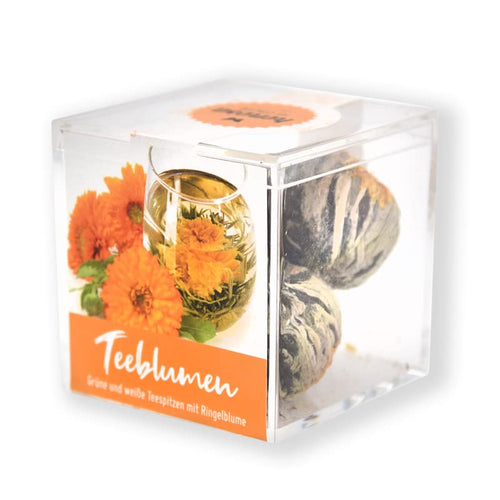 HENOSA 4Er Teeblumen Box: Teeblumen, 3 Stück (1Er Pack), Gemischte Früchte, Vegetarisch