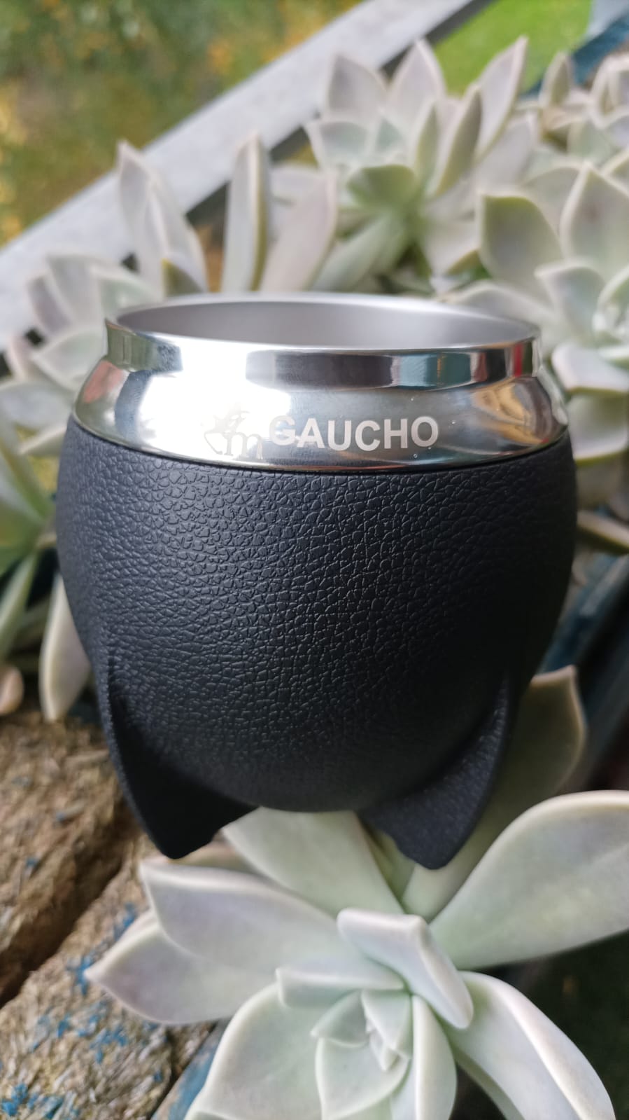 Kalebasse Yerba Mate Cup 290ml / 10 OZ Stainless Steel